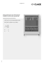 Preview for 1 page of clage DSX Touch Twin Installation Instruction