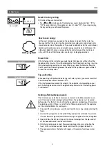 Предварительный просмотр 5 страницы clage E-comfort DEX12 Operating Instructions For The User