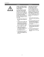 Preview for 12 page of clage FWX SOLARTRONIC Operating Instructions For The User