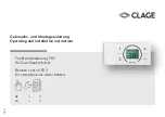 clage FX 3 Operating And Installation Instructions preview