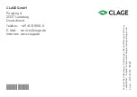 Preview for 28 page of clage FXS 3 Operating And Installation Instructions