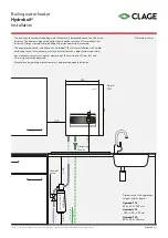 Предварительный просмотр 3 страницы clage Hydroboil 15 Quick Start Manual