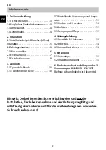 Preview for 2 page of clage M 3 Operating And Installation Instructions