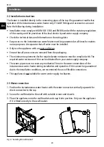 Preview for 20 page of clage M 3 Operating And Installation Instructions