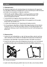 Предварительный просмотр 9 страницы clage MBH 3 Operating And Installation Instructions