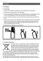 Предварительный просмотр 18 страницы clage MBH 3 Operating And Installation Instructions