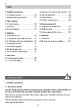 Предварительный просмотр 116 страницы clage MBH 3 Operating And Installation Instructions