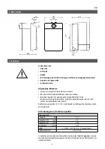 Предварительный просмотр 5 страницы clage S 10 Series Operating And Installation Instructions