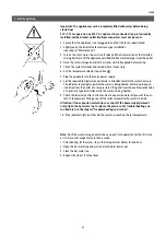 Предварительный просмотр 21 страницы clage S 10 Series Operating And Installation Instructions