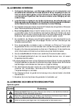 Preview for 4 page of clage SX 100 120 Series Instructions For Installation, Use And Maintenance Manual