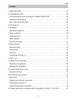 Preview for 15 page of clage SX 100 Operating And Installation Instructions