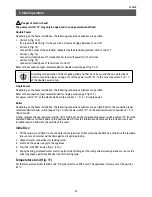 Preview for 23 page of clage SX 100 Operating And Installation Instructions