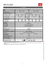 Preview for 5 page of clage Zip DSX 27940 User Manual