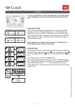 Preview for 8 page of clage Zip DSX 27940 User Manual