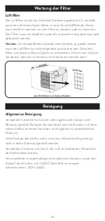 Preview for 22 page of clage Zip HydroTap G5 BC 20 Operating Instructions Manual