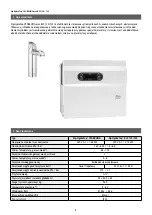 Предварительный просмотр 4 страницы clage Zip HydroTap SPARKLING Operating And Installation Instruction