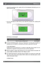 Предварительный просмотр 62 страницы Claind 422.01.0110 User Manual