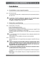 Preview for 11 page of Claind AirGen User Manual