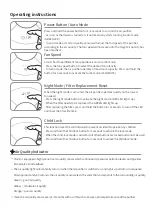 Предварительный просмотр 6 страницы clair K1M12 User Manual