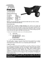 Clam Corp Polar HD 1200 Specification Sheet preview