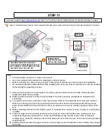 Предварительный просмотр 11 страницы Clam 116610 Manual