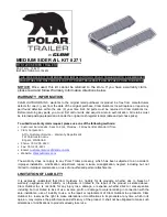 Clam Polar Trailer 8271 Manual preview