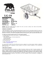 Clam Polar Trailer LG-10 Quick Manual preview