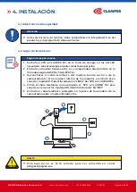 Предварительный просмотр 9 страницы Clamper 009018 Installation Manual