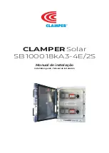 Clamper Solar SB 1000 18kA 3-4E/2S Installation Manual preview