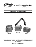CLARCOR UAS V Series Owner'S Manual preview