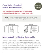 Предварительный просмотр 6 страницы Clare Controls Clare Video Doorbell Version 2 User Manual