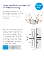 Предварительный просмотр 9 страницы Clare Controls Clare Video Doorbell Version 2 User Manual