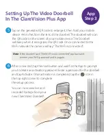 Предварительный просмотр 15 страницы Clare Controls Clare Video Doorbell Version 2 User Manual