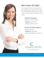 Предварительный просмотр 16 страницы Clare Controls Clare Video Doorbell Quick Start Manual