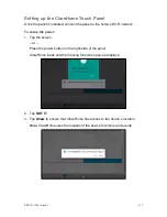 Preview for 3 page of Clare Controls ClareHome Touch Panel Quick Start Manual