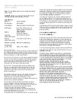 Preview for 2 page of Clare Controls ClareOne CLR-C1-ODDG Installation Instructions