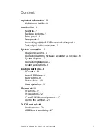 Preview for 3 page of Clare Controls CM-MT6610-BT-70 User Manual