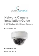 Clare Controls CVP-B2D50-ODI Installation Manual preview