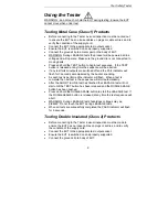 Preview for 15 page of Clare Instruments Inc. Safe Check 5s Manual