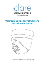 Предварительный просмотр 1 страницы clare ClareVision CLR-V200-4TVFB Installation Manual