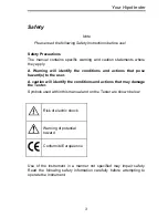 Preview for 11 page of clare HAL101 Operating Manual