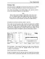 Preview for 31 page of clare HAL101 Operating Manual