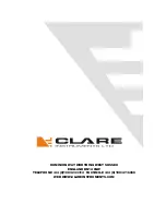 Preview for 104 page of clare HAL101 Operating Manual