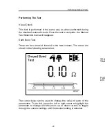 Предварительный просмотр 21 страницы clare safe check 8 Operating Manual