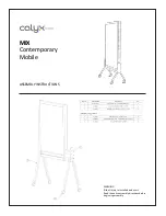 Claridge calyx MIX Assembly Instructions предпросмотр