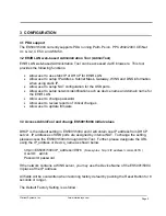 Preview for 8 page of Clarinet Systems EthIR LAN ESB5001 User Manual