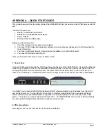 Preview for 12 page of Clarinet Systems EthIR LAN ESB5001 User Manual