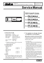 Preview for 1 page of Clarion 28148-VB000 Service Manual