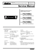 Preview for 13 page of Clarion 28185 4Z300 Service Manual