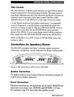 Preview for 6 page of Clarion APA1200 Operation & Installation Manual